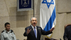 رئيس وزراء اسرئيل بنيامين نتنياهو