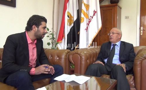 عميد حقوق عين شمس خلال حواره مع محرر جريدة المسار